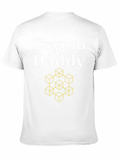 Crypto Daddy Graphic T-Shirt - Black