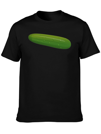 Cucumber Graphic T-Shirt - Novelty Tee