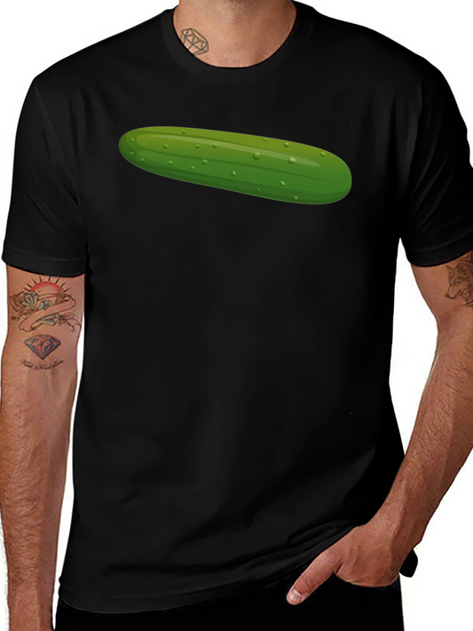 Cucumber Graphic T-Shirt - Novelty Tee