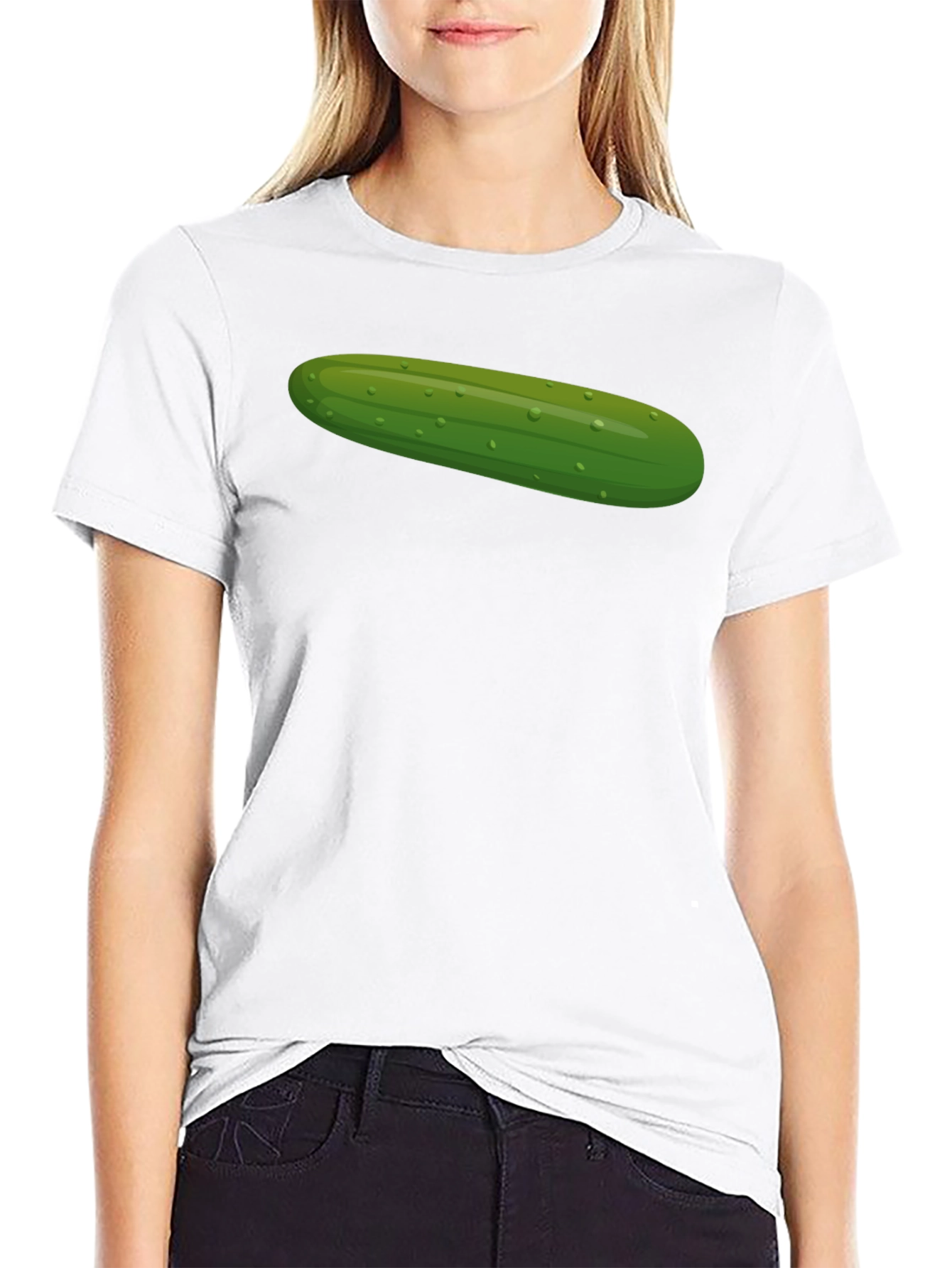 Cucumber Graphic T-Shirt - Novelty Tee