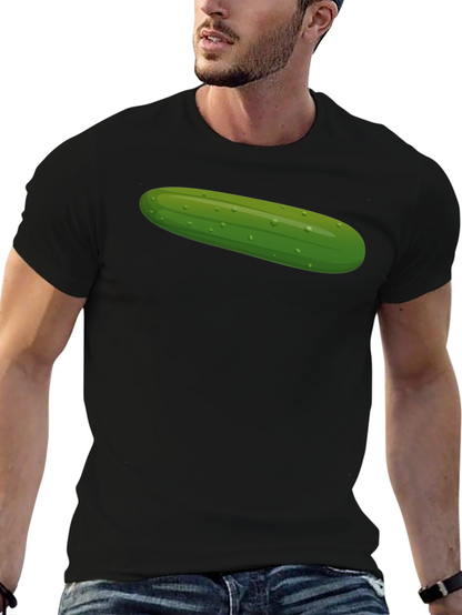 Cucumber Graphic T-Shirt - Novelty Tee