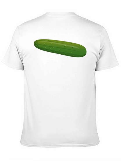 Cucumber Graphic T-Shirt - Novelty Tee