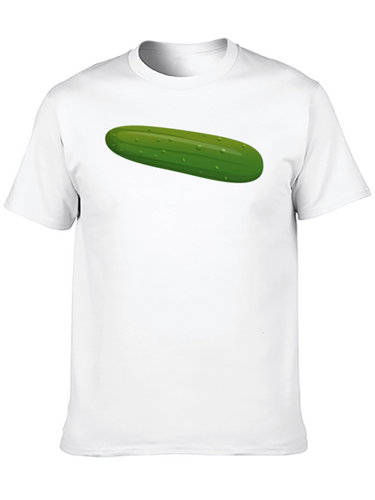 Cucumber Graphic T-Shirt - Novelty Tee