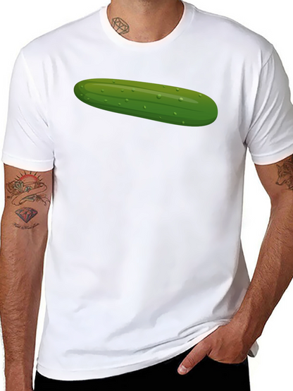 Cucumber Graphic T-Shirt - Novelty Tee