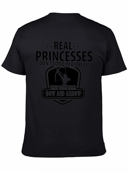 Real Princesses Bow and Arrow Graphic T-Shirt