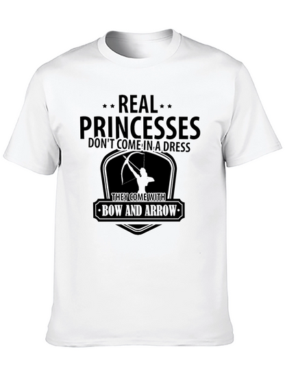 Real Princesses Bow and Arrow Graphic T-Shirt