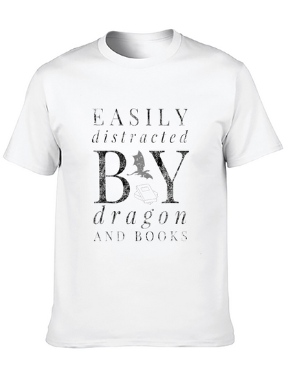 Dragon & Books T-Shirt