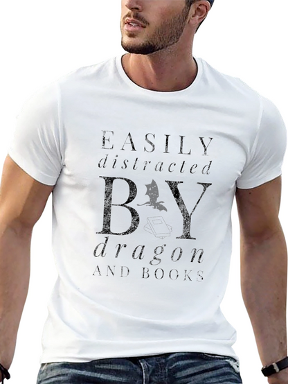 Dragon & Books T-Shirt