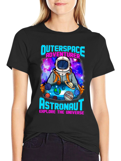 Outer Space Astronaut Adventure T-Shirt