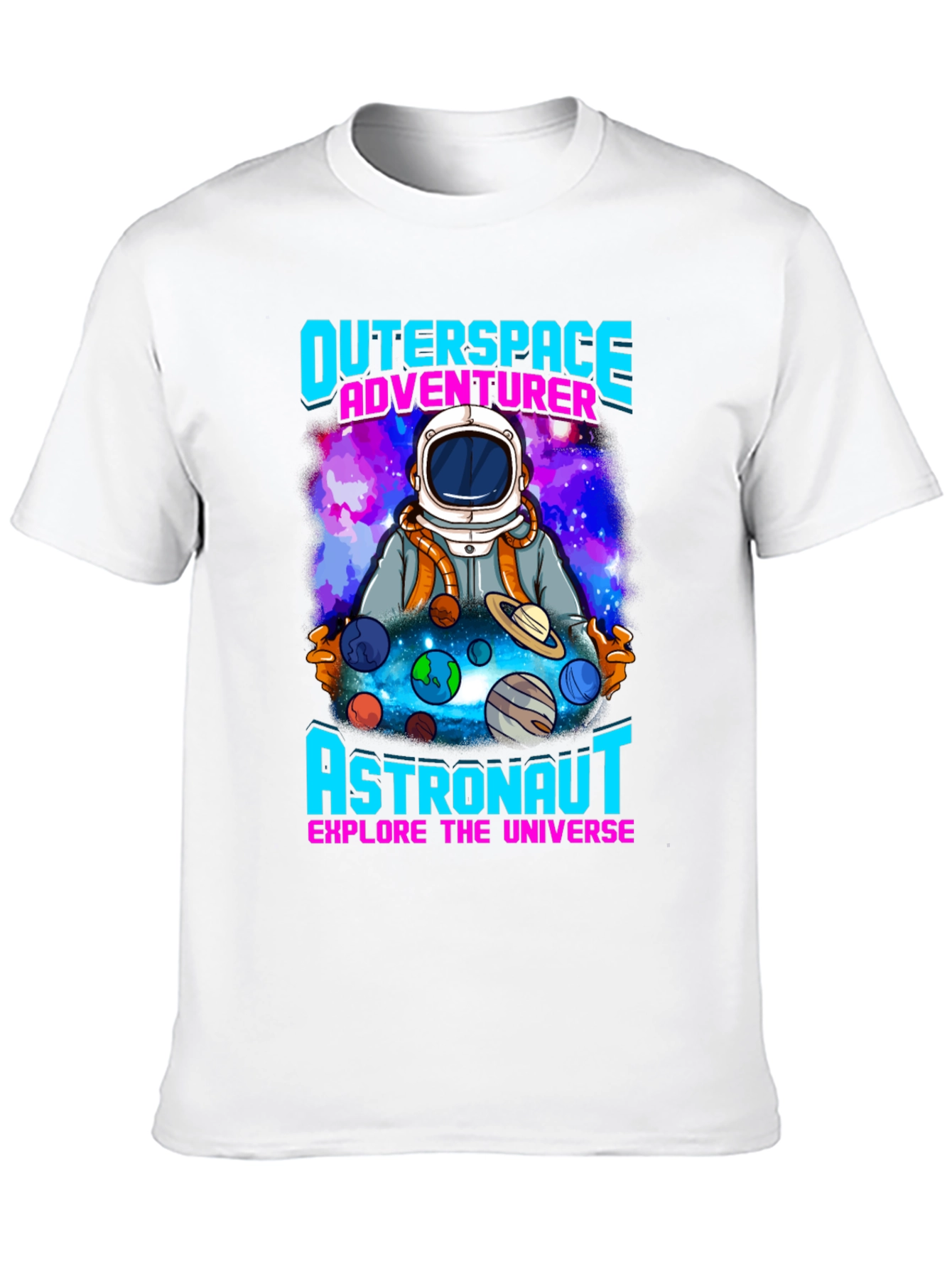 Outer Space Astronaut Adventure T-Shirt