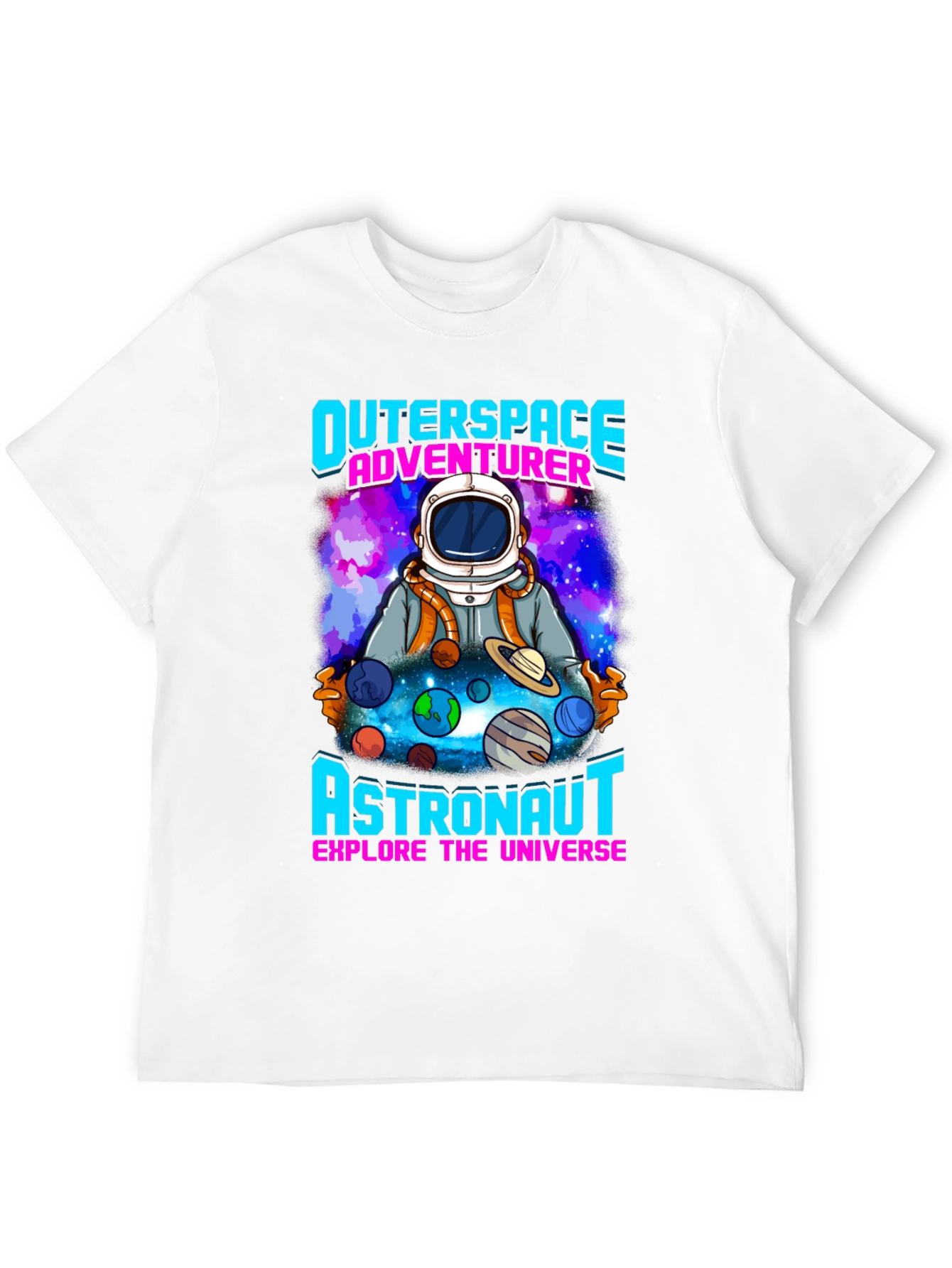 Outer Space Astronaut Adventure T-Shirt