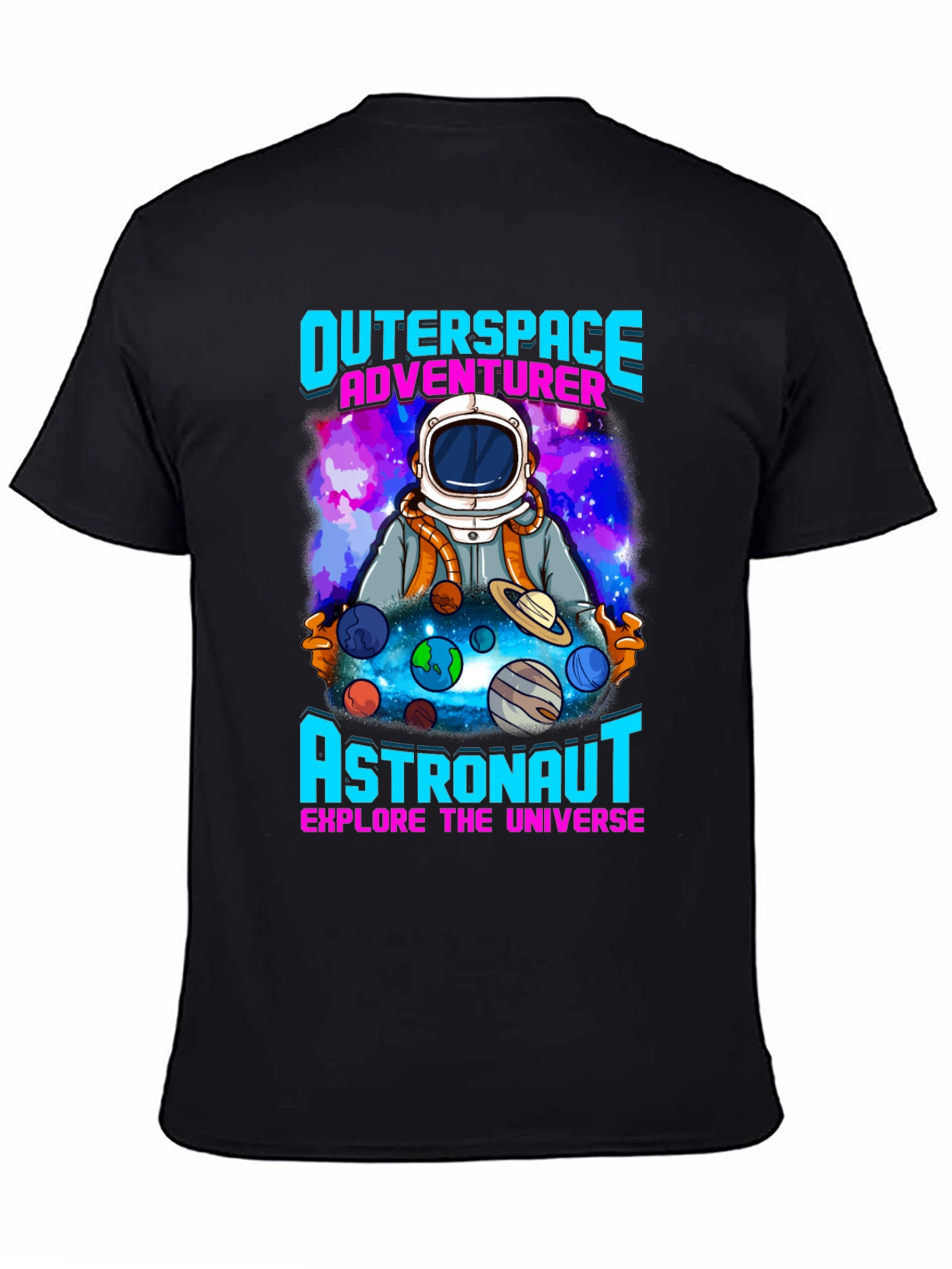 Outer Space Astronaut Adventure T-Shirt