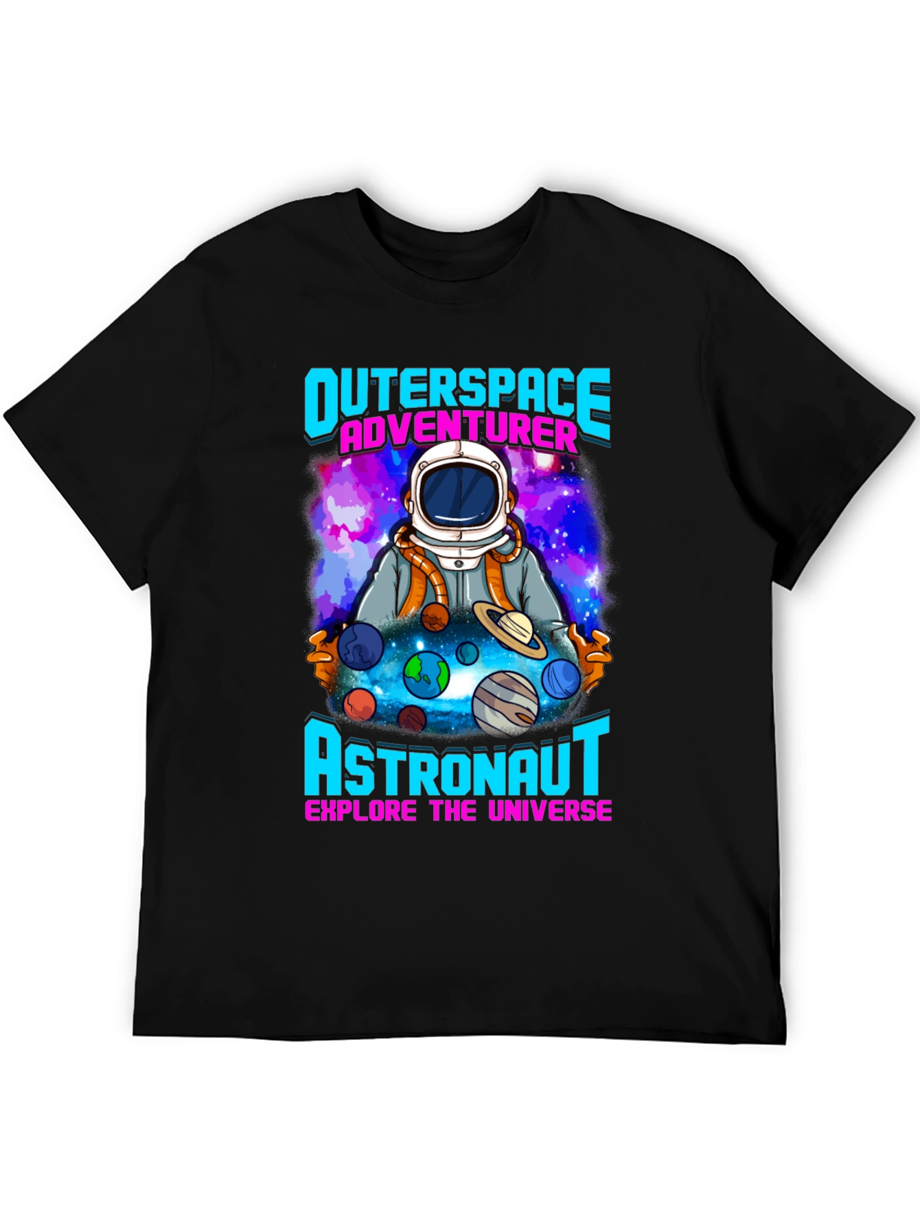 Outer Space Astronaut Adventure T-Shirt