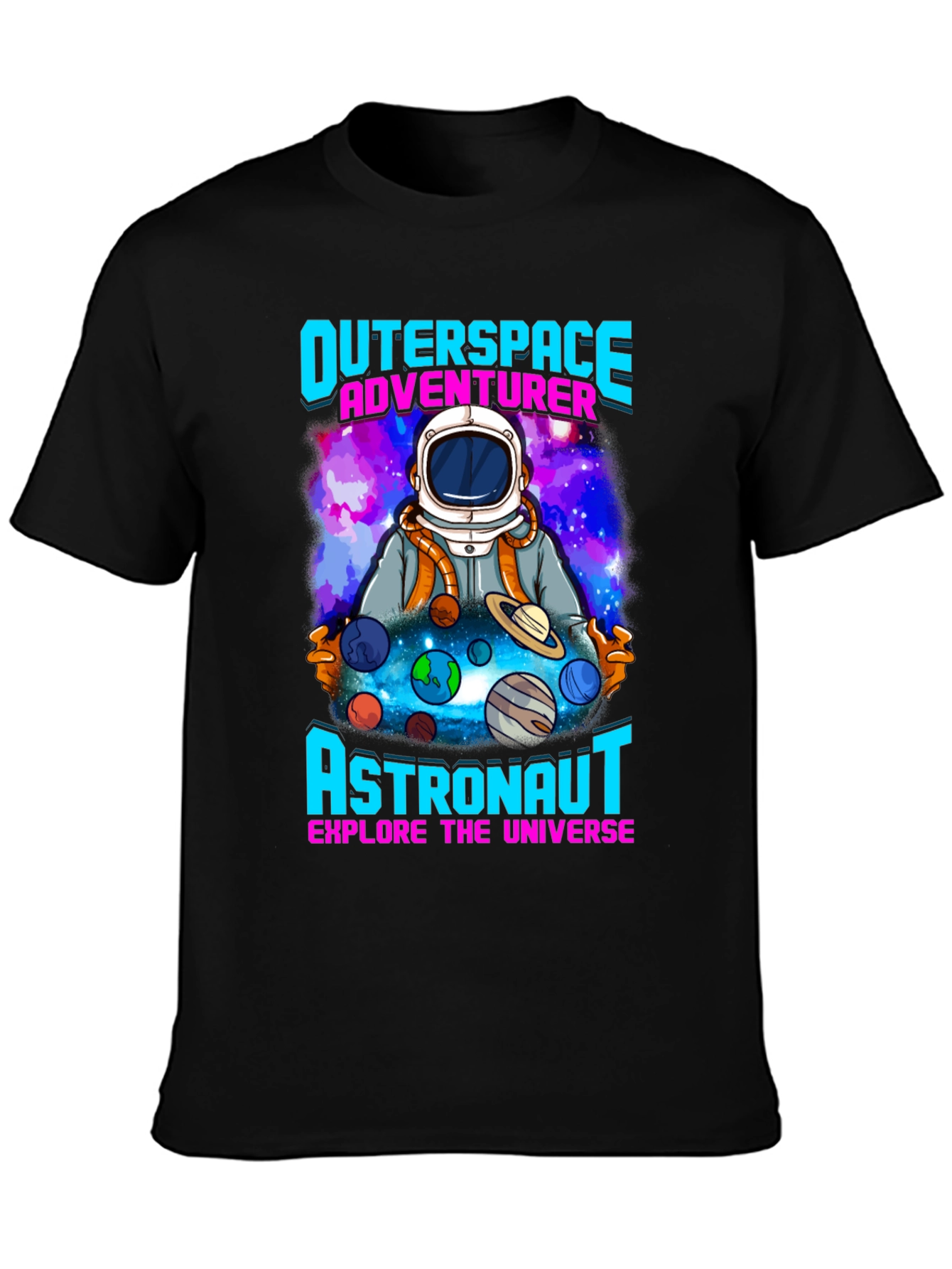 Outer Space Astronaut Adventure T-Shirt