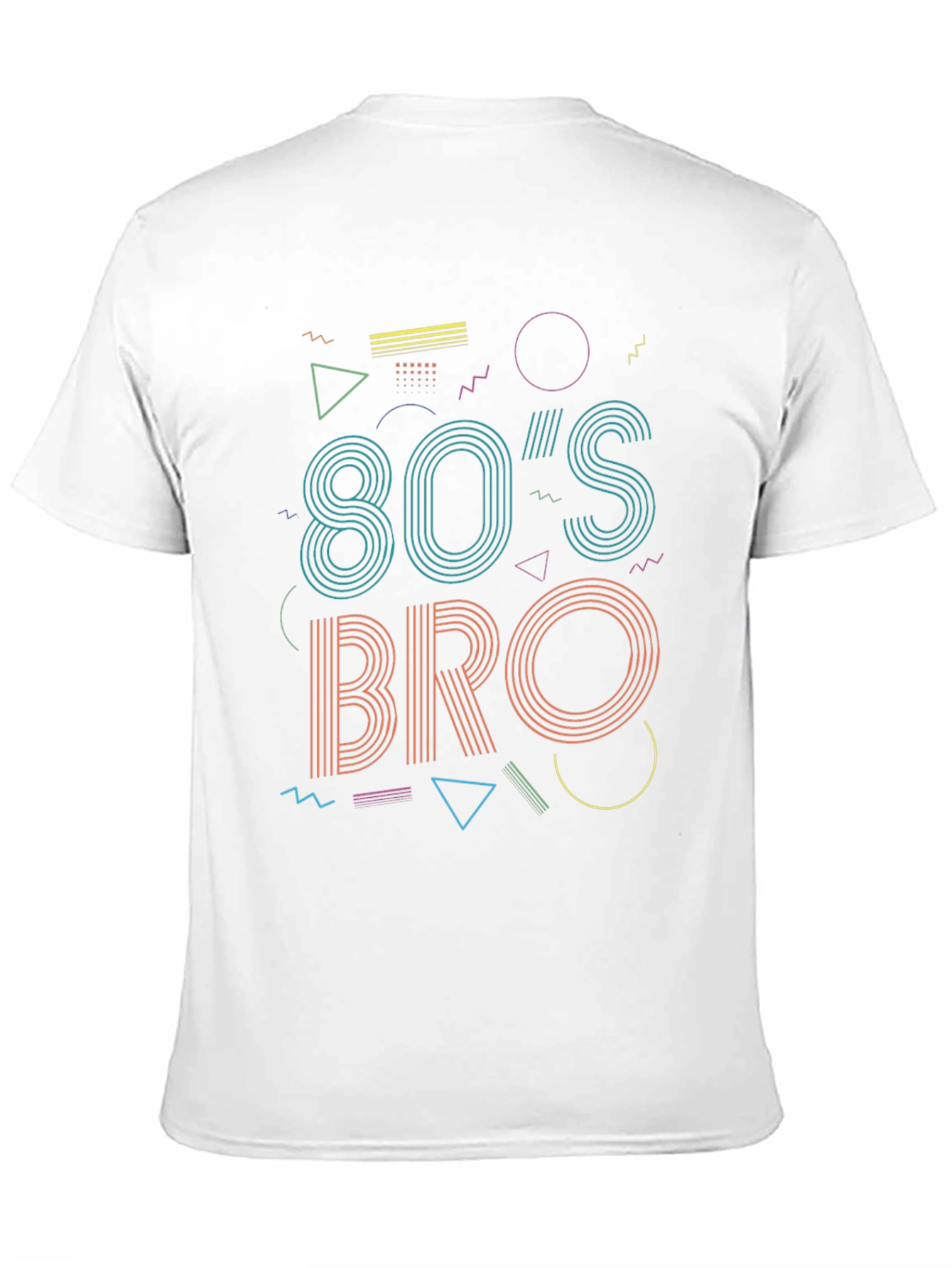 80s Bro Graphic Tee - Retro Style