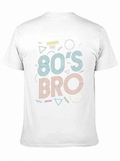 80s Bro Graphic Tee - Retro Style