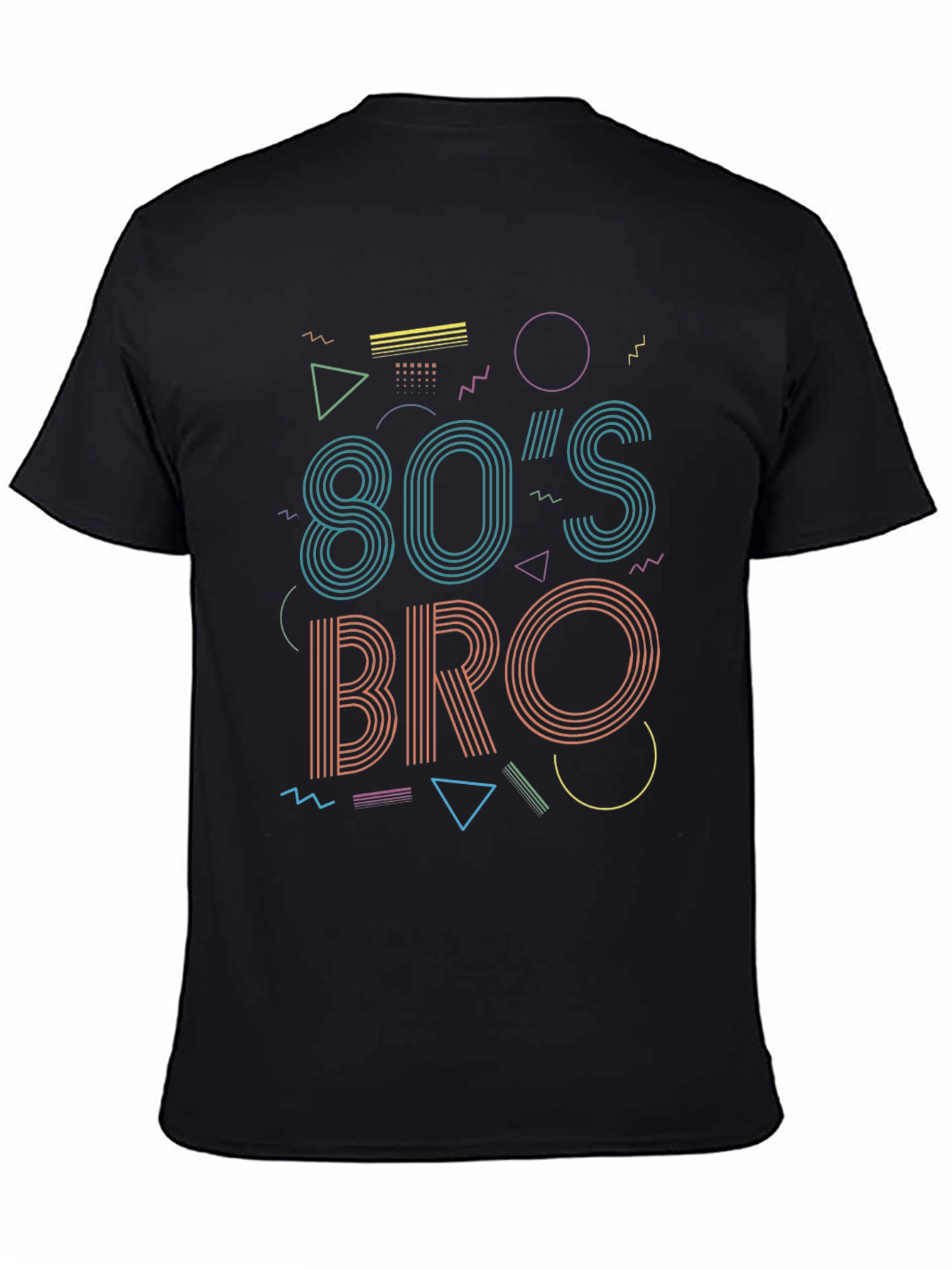 80s Bro Graphic Tee - Retro Style