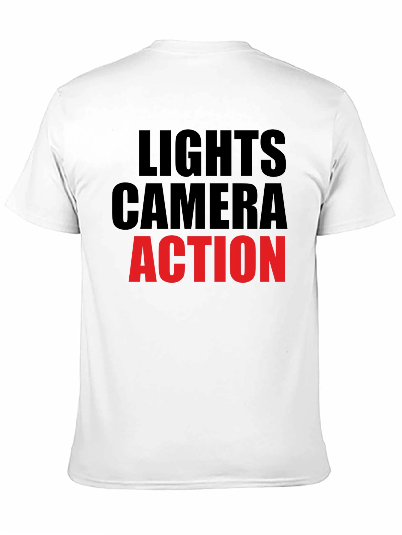 Lights Camera Action Graphic T-Shirt