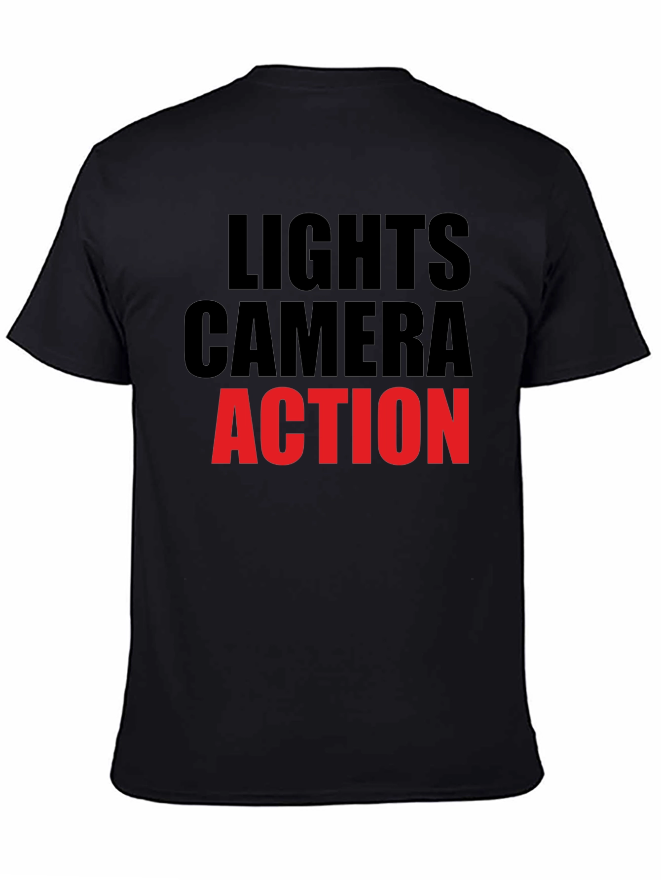 Lights Camera Action Graphic T-Shirt