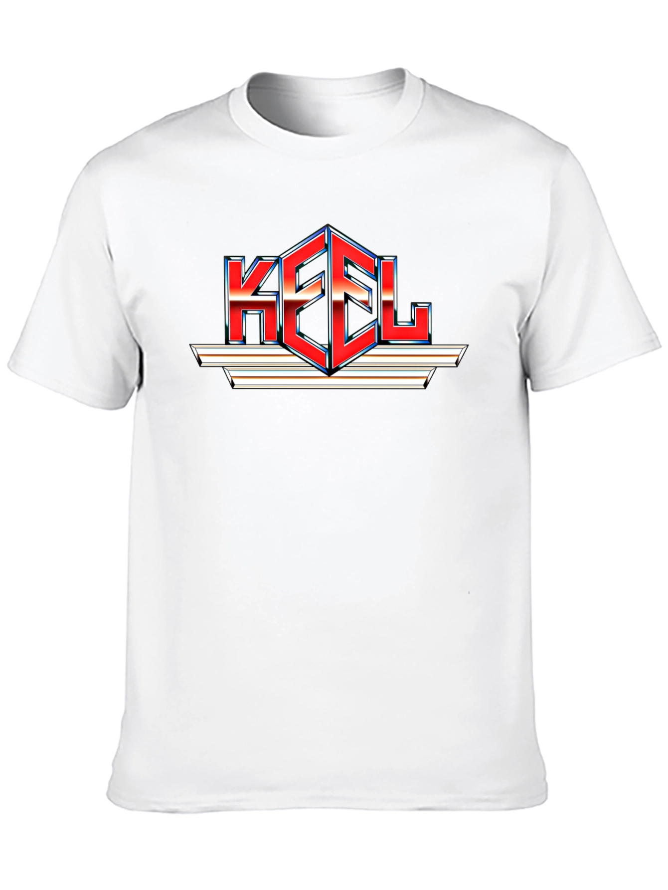 Keel Band T-Shirt - Black Metal Rock