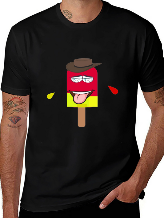 Popsicle Cowboy Black T-Shirt