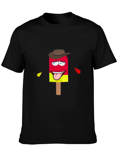 Popsicle Cowboy Black T-Shirt