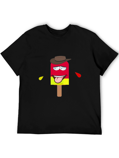 Popsicle Cowboy Black T-Shirt