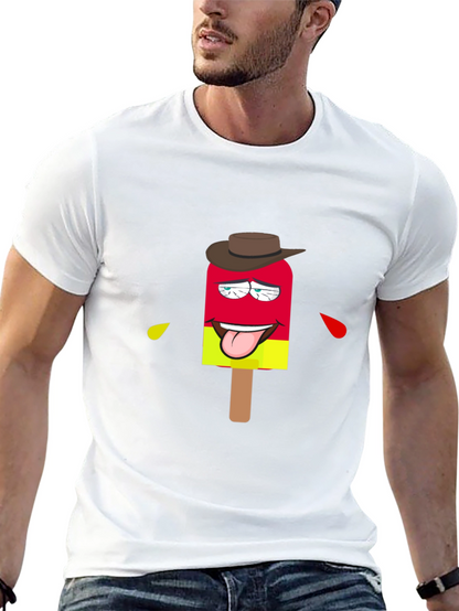 Popsicle Cowboy Black T-Shirt