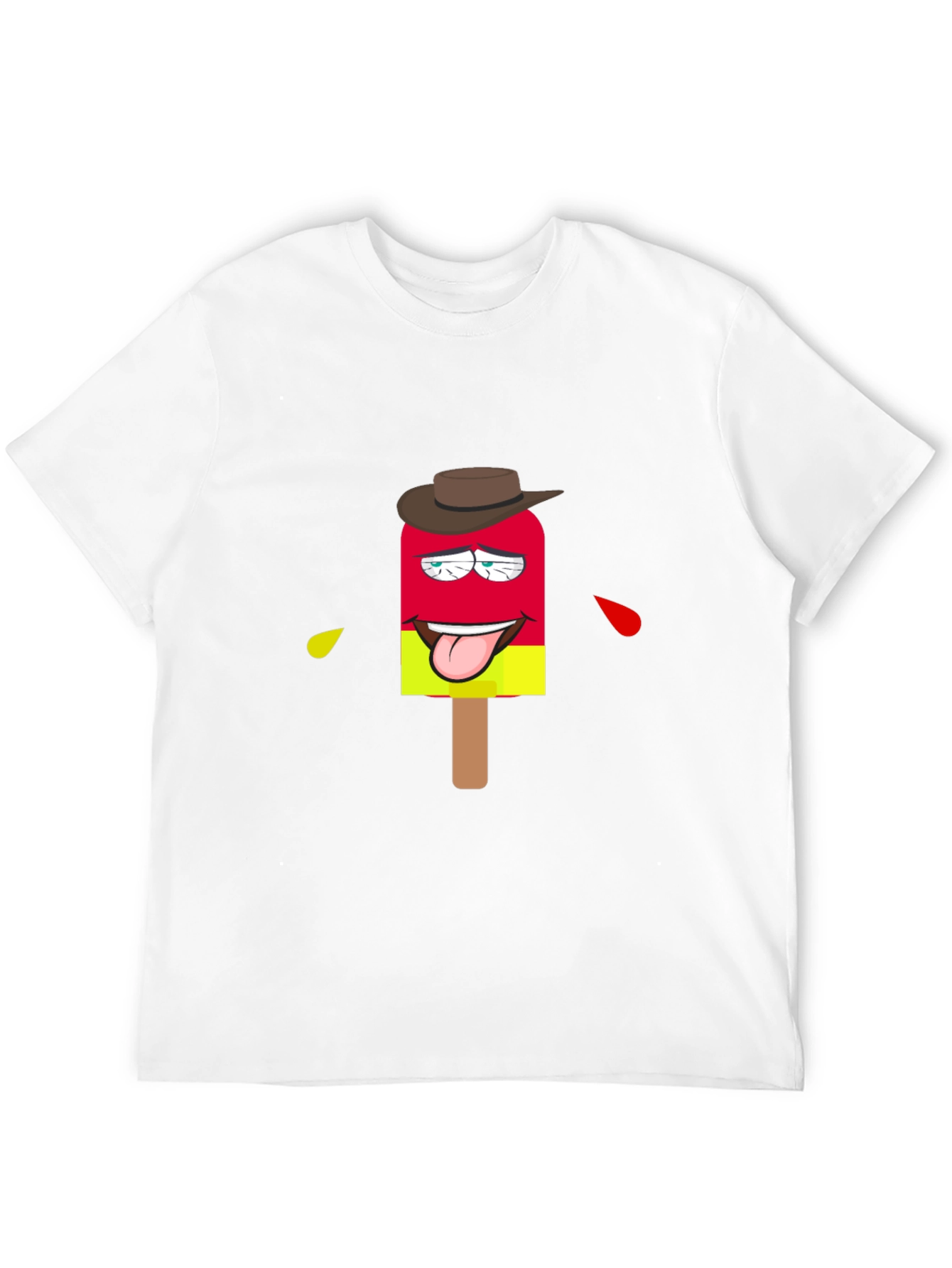 Popsicle Cowboy Black T-Shirt