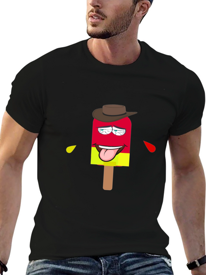 Popsicle Cowboy Black T-Shirt