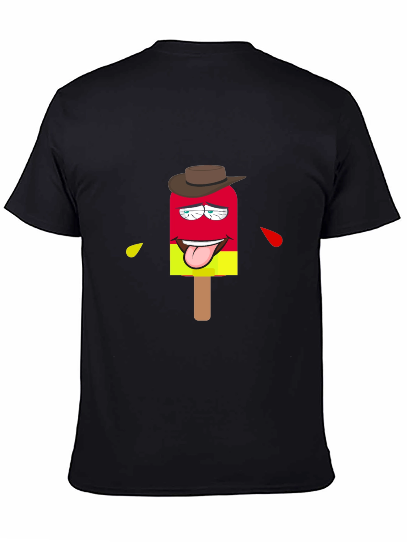 Popsicle Cowboy Black T-Shirt