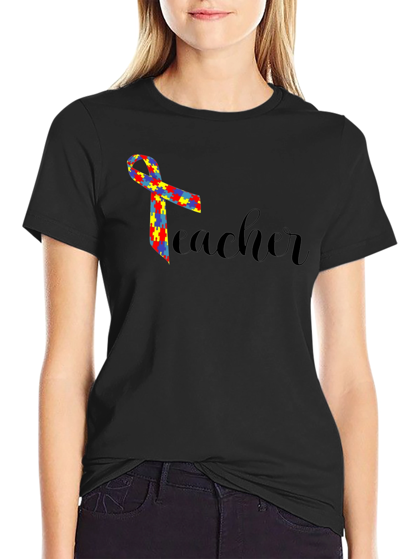 Autism Awareness Teacher T-Shirt