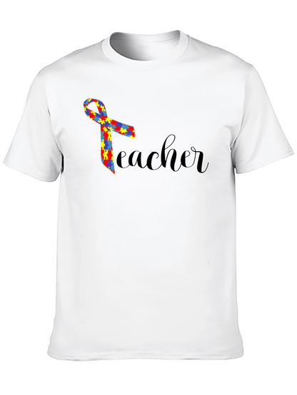 Autism Awareness Teacher T-Shirt