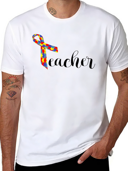 Autism Awareness Teacher T-Shirt