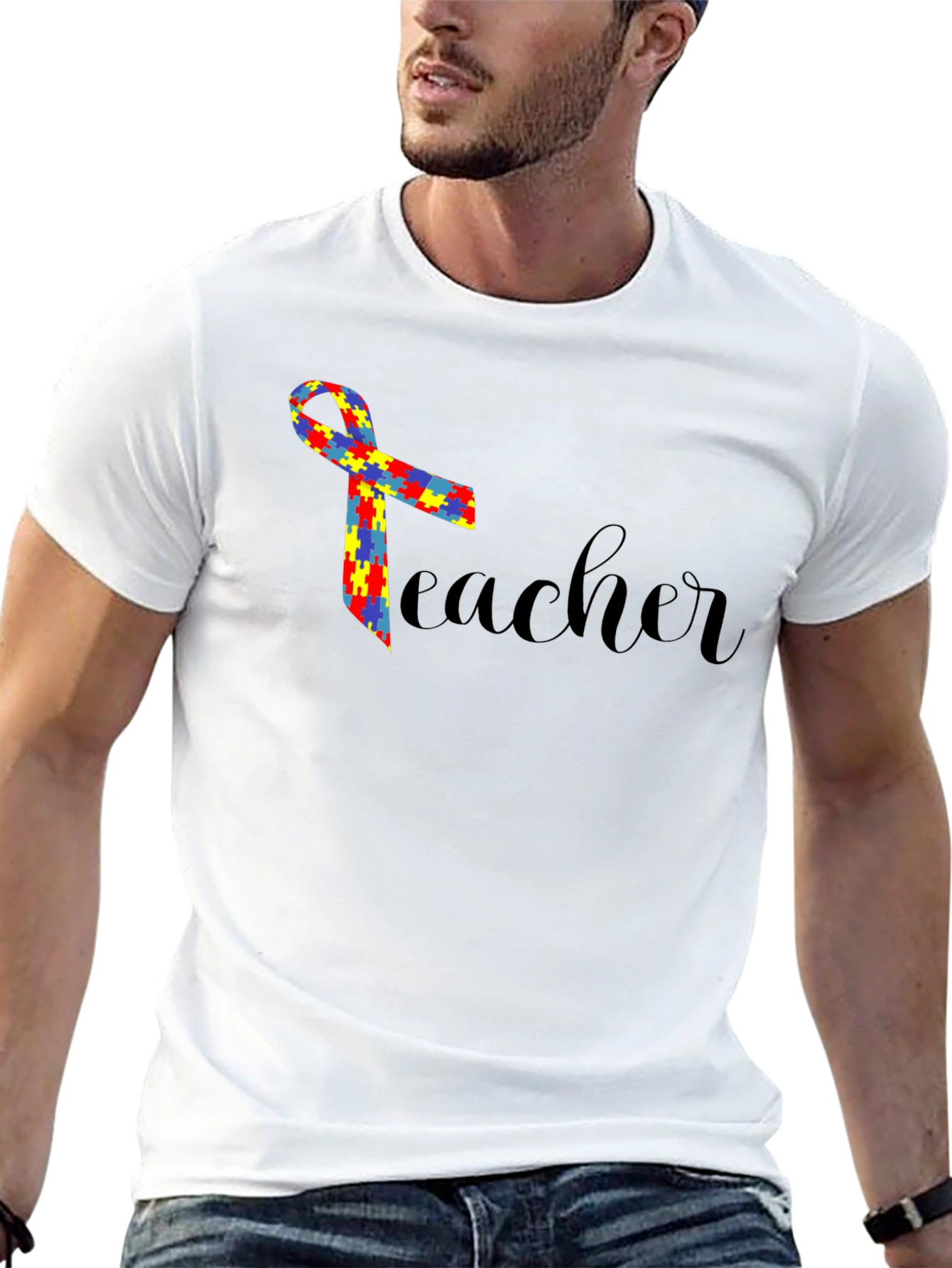 Autism Awareness Teacher T-Shirt