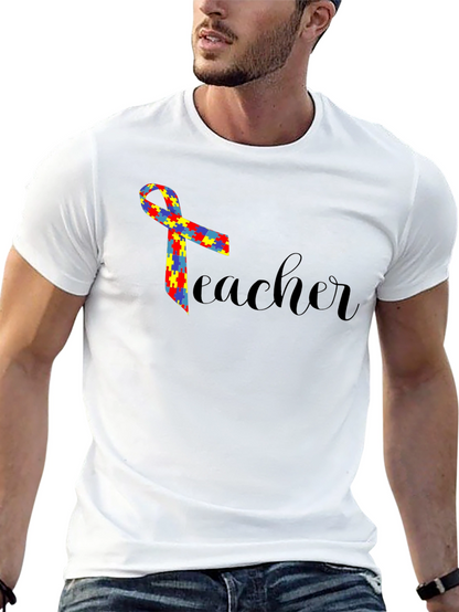 Autism Awareness Teacher T-Shirt