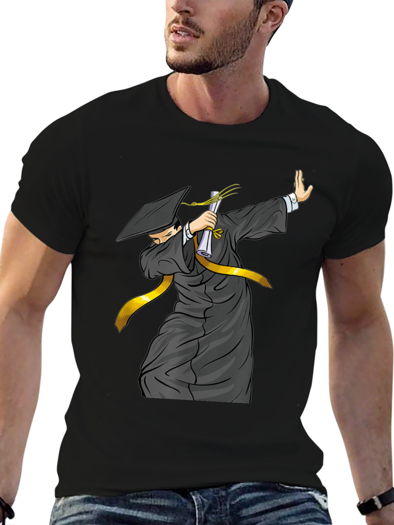 Graduation Dabbing T-Shirt - Celebrate Success!