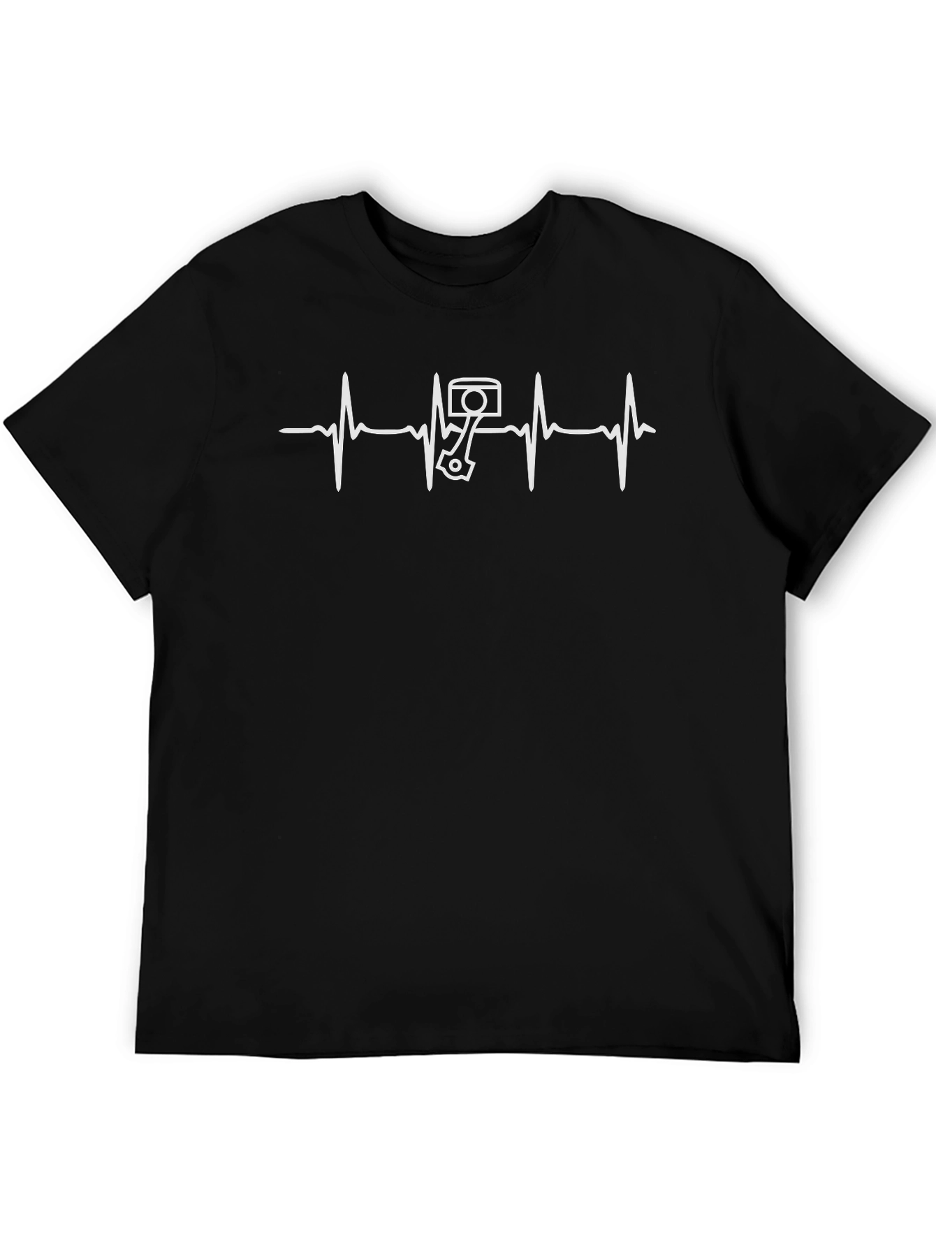 Engine Heartbeat Tee - Automotive Enthusiast T-Shirt
