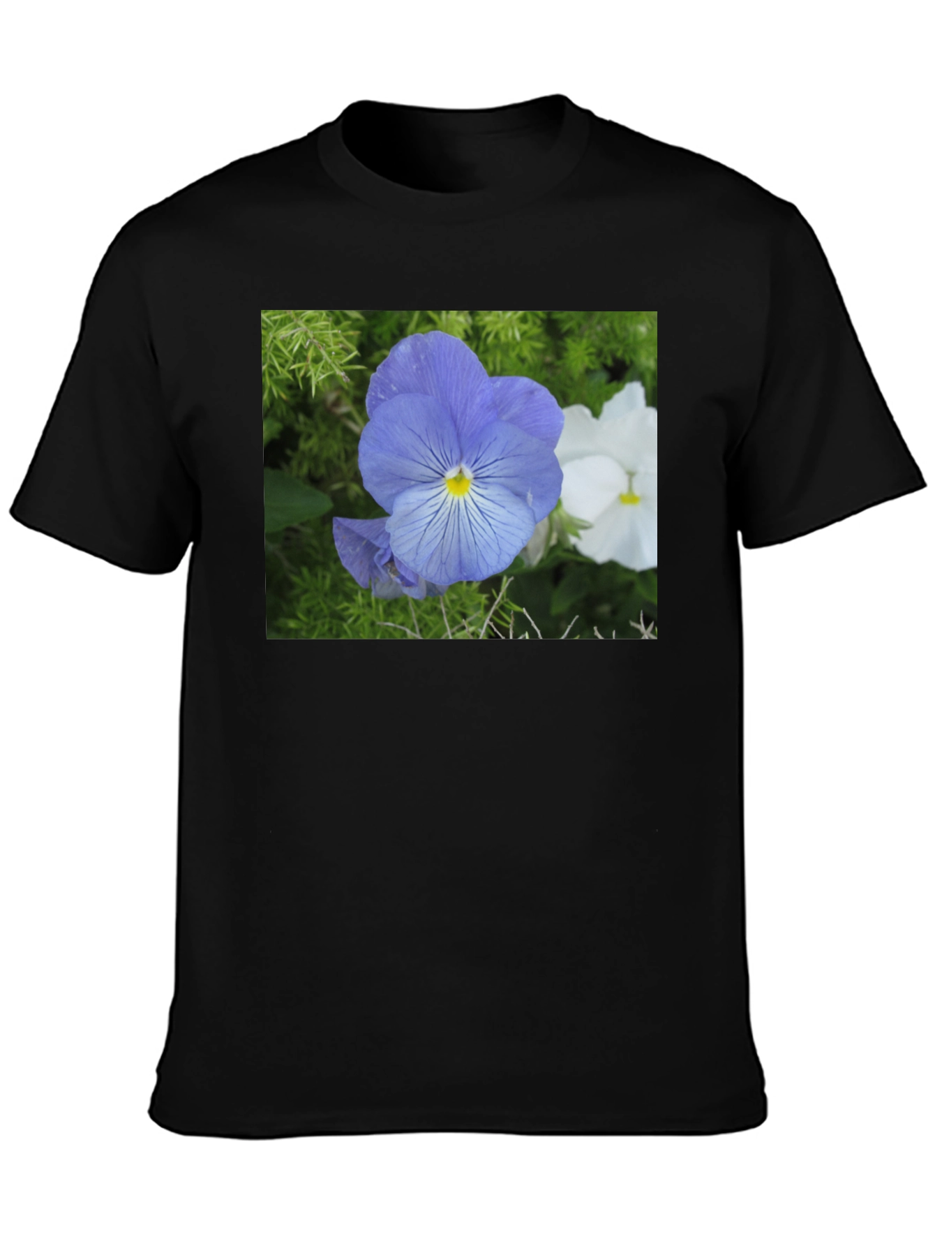 Floral Print Crew Neck T-Shirt