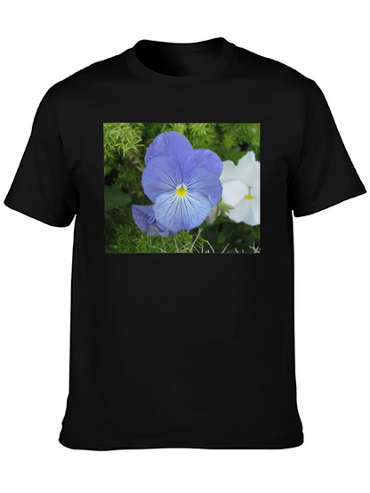 Floral Print Crew Neck T-Shirt