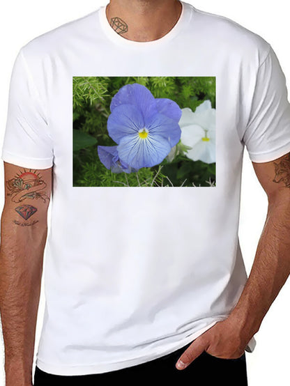 Floral Print Crew Neck T-Shirt