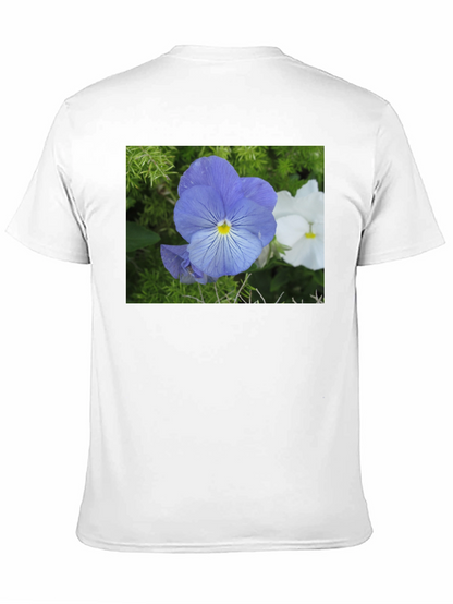 Floral Print Crew Neck T-Shirt