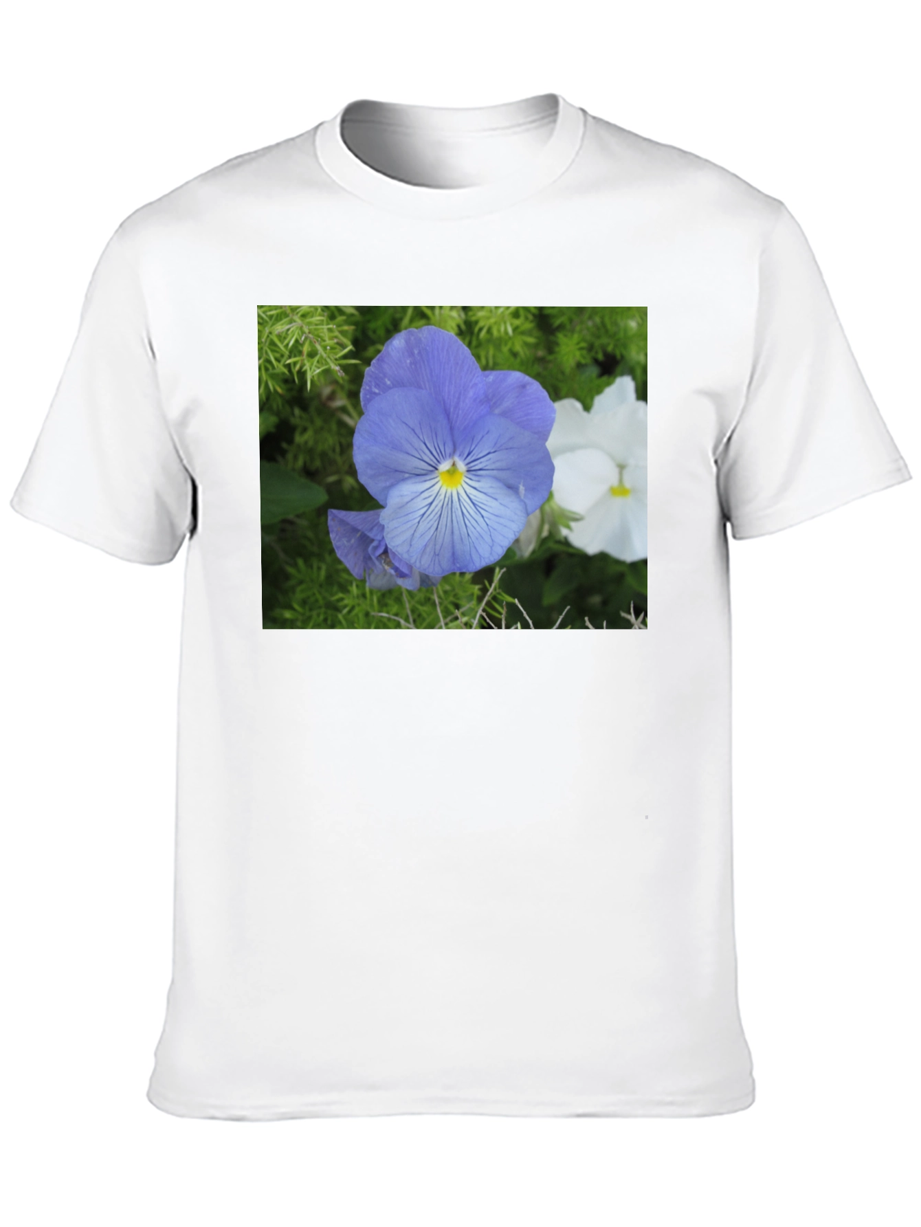 Floral Print Crew Neck T-Shirt