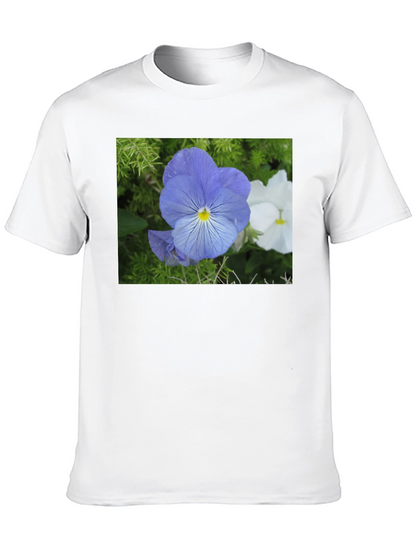 Floral Print Crew Neck T-Shirt