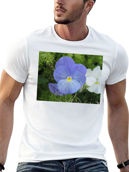 Floral Print Crew Neck T-Shirt