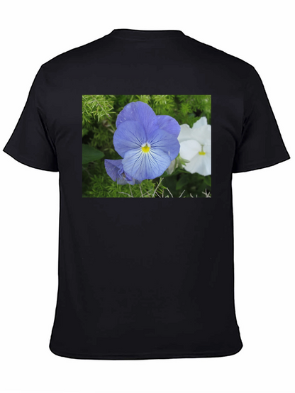 Floral Print Crew Neck T-Shirt