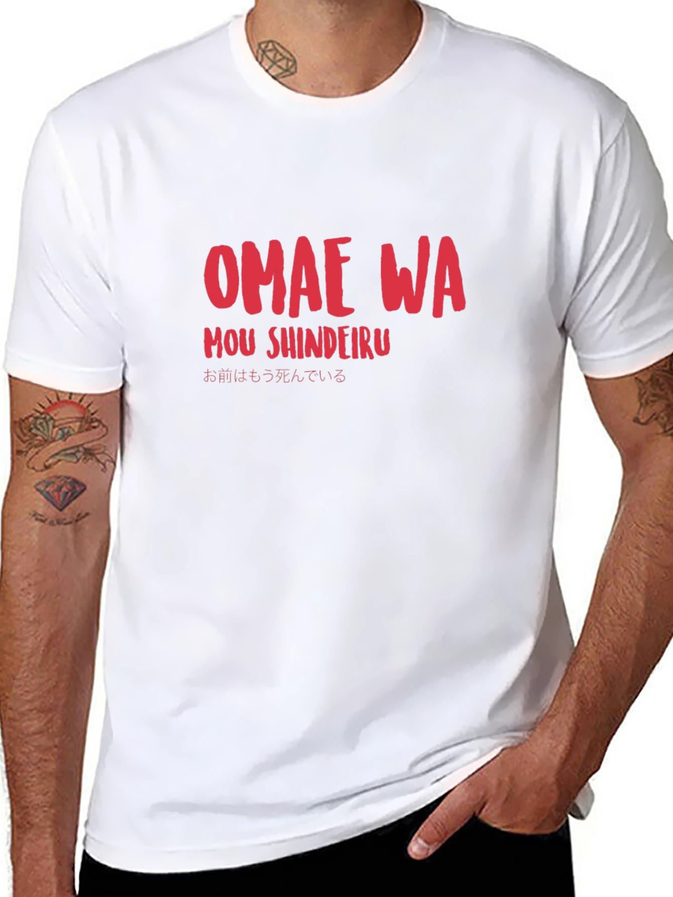 Omae Wa Mou Shindeiru T-Shirt - Anime Meme Shirt