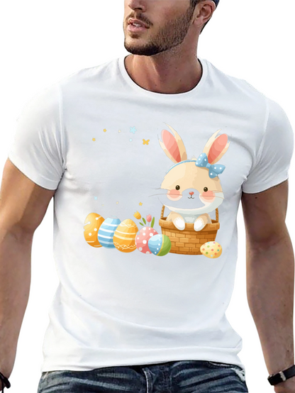 Easter Bunny Basket Graphic Tee