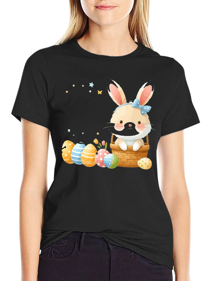 Easter Bunny Basket Graphic Tee
