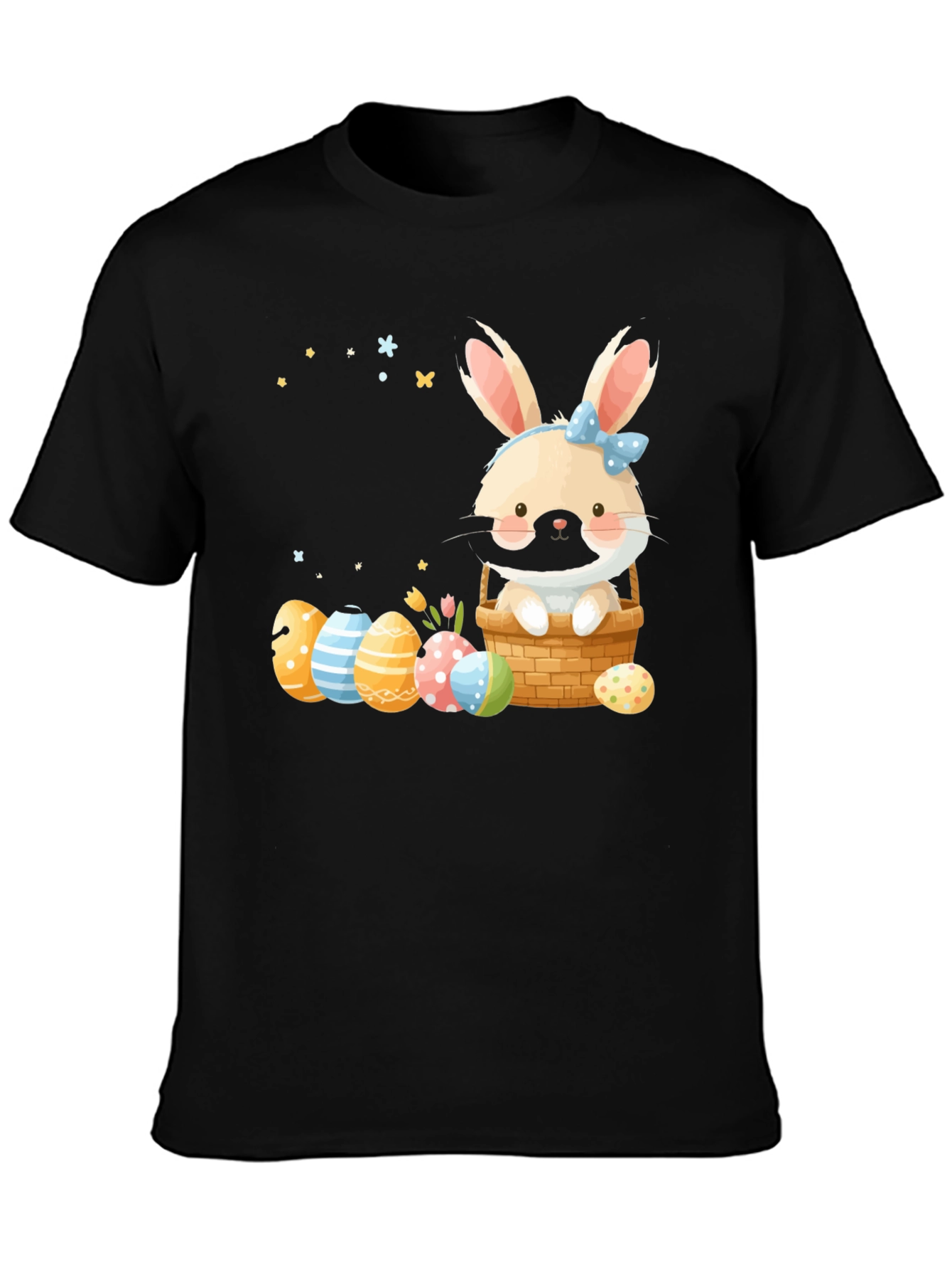 Easter Bunny Basket Graphic Tee